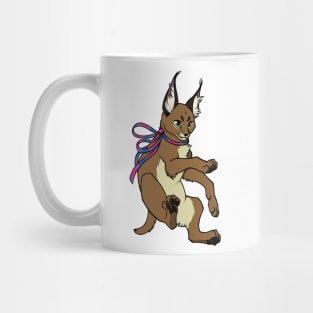 Bisexual Pride Caracal (Bi Floppa) Mug